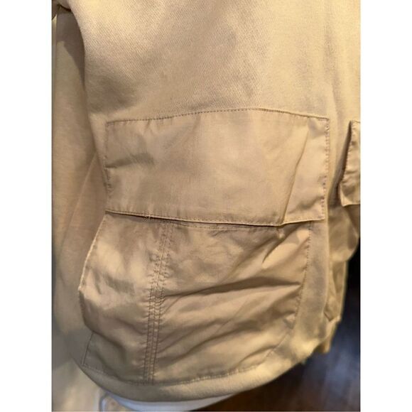 Nike Women's Sports Beige Utility Fleece Hoodie - Picture 4 of 8